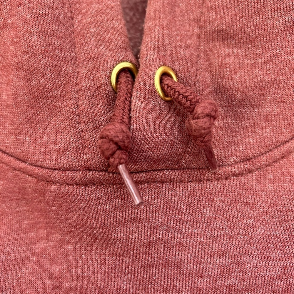 Carhartt /Original Fit /LOGO LG.SLEEVE GRAPHIC HOODIE Sweatshirt /Pink /size M - Picture 8 of 14